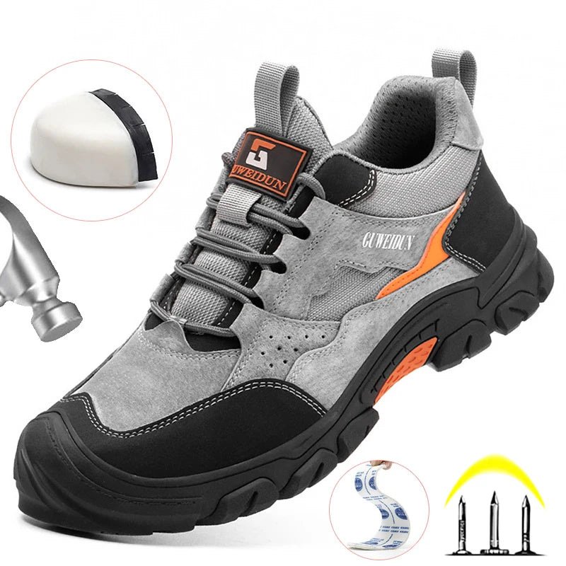 Men’s Lightweight Safety Work Shoes