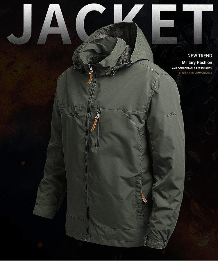 Men’s Tactical Windbreaker Jacket