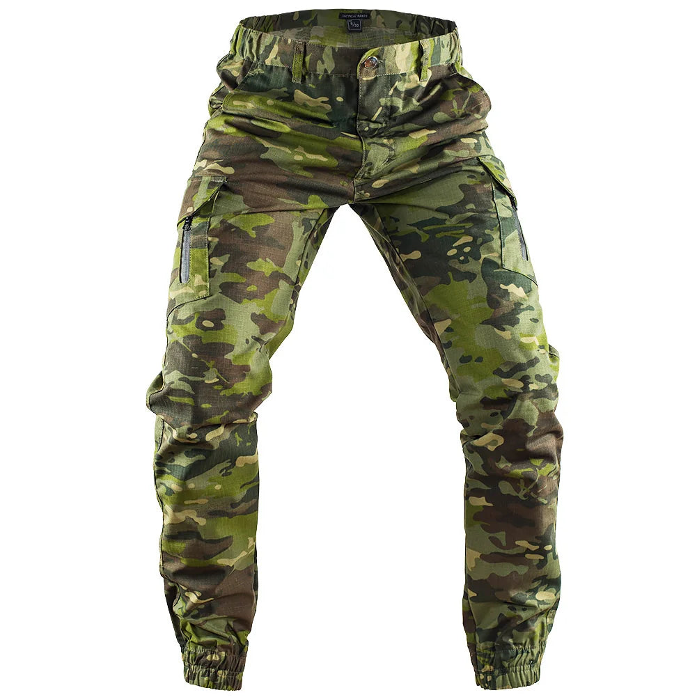 Mege City Men’s Tactical Joggers – Outdoor Ripstop Cargo Pants