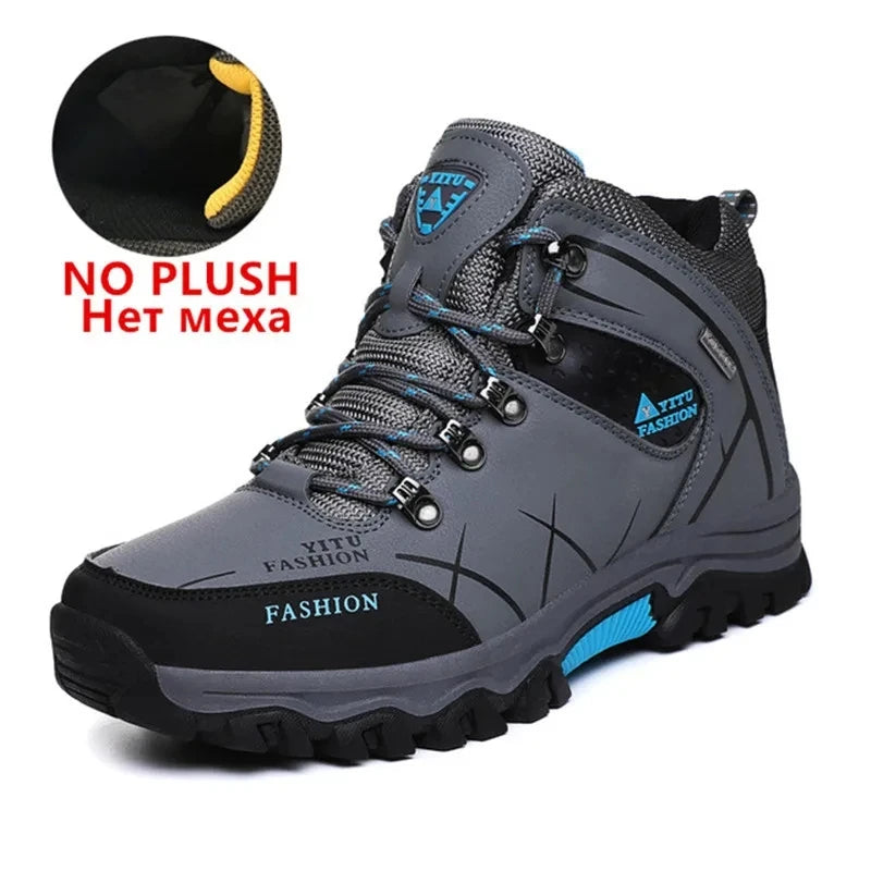 Waterproof Leather Winter Snow Boots
