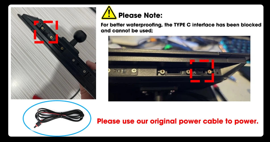 5/7'' Motorcycle GPS Display