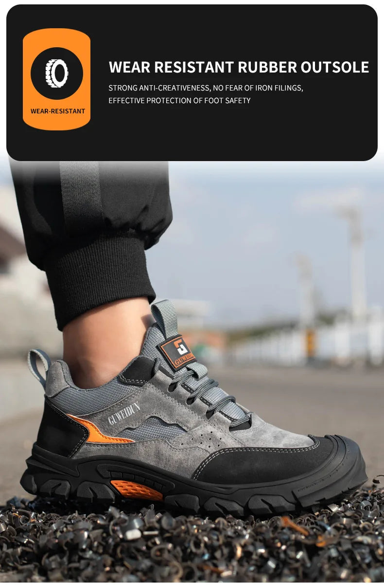 Men’s Lightweight Safety Work Shoes