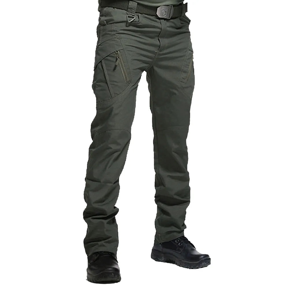 City Tactical Cargo Pants – Camouflage Multi-Pocket Hiking Trousers