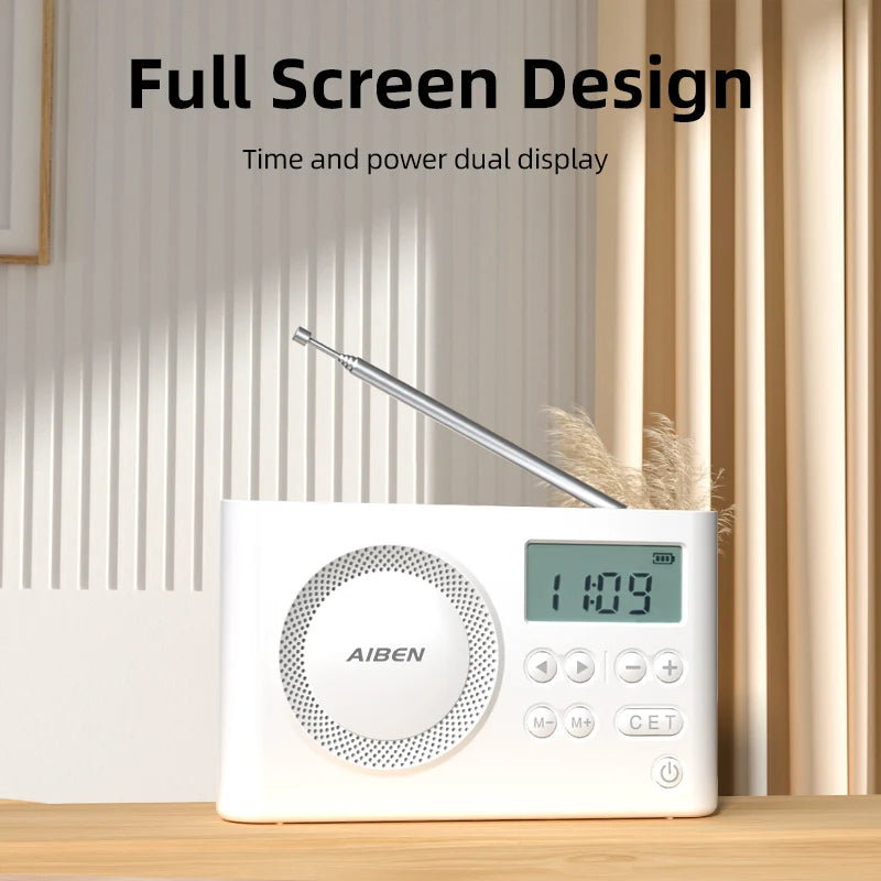 AIBEN C5S Mini Portable Radio