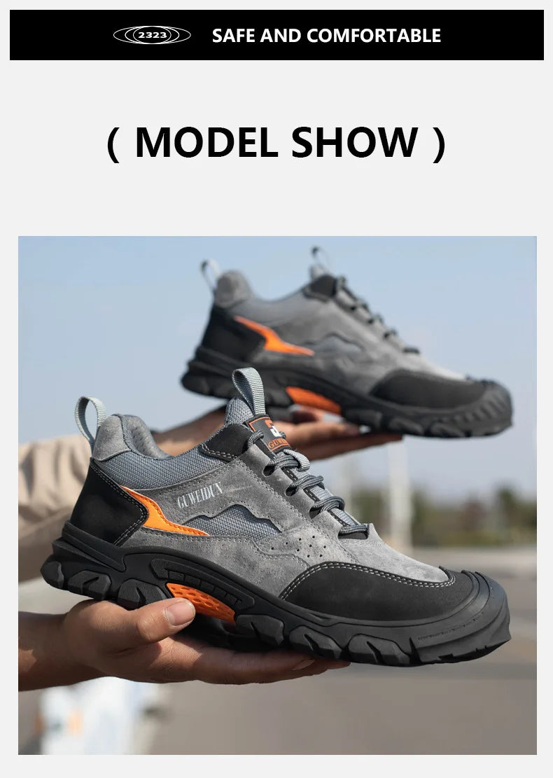 Men’s Lightweight Safety Work Shoes
