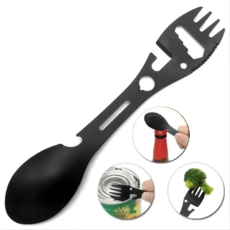 Outdoor Camping Fork Spoon Tool