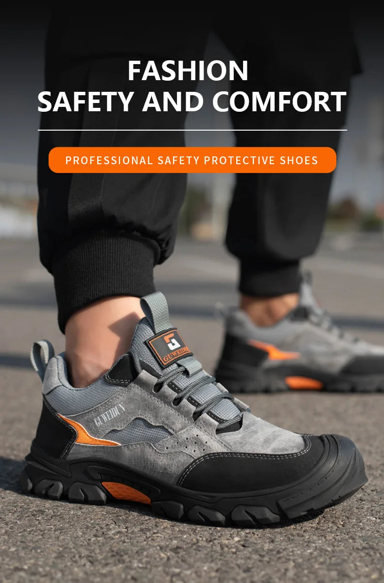 Men’s Lightweight Safety Work Shoes