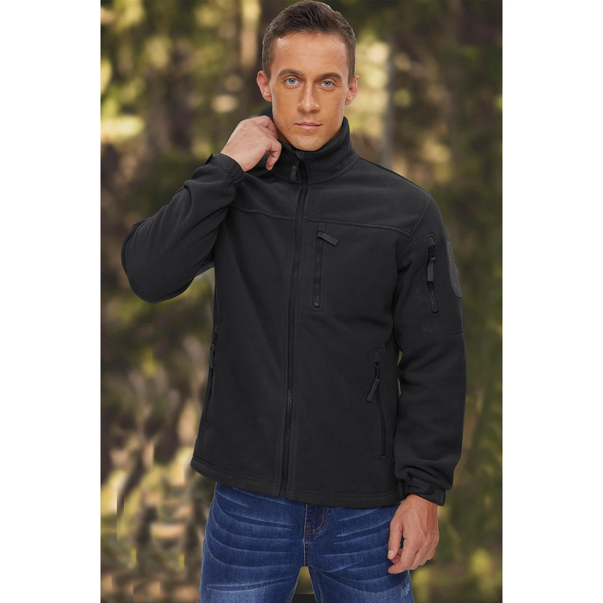 TACVASEN Men’s Fleece Jacket Windproof