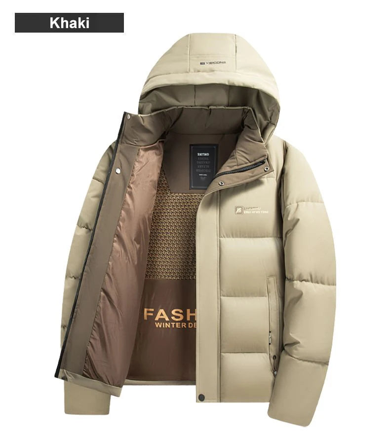 Men’s 2024 Graphene Heated Windproof Winter Jacket