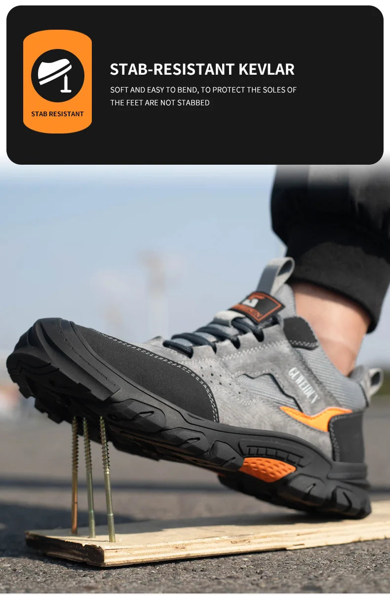 Men’s Lightweight Safety Work Shoes