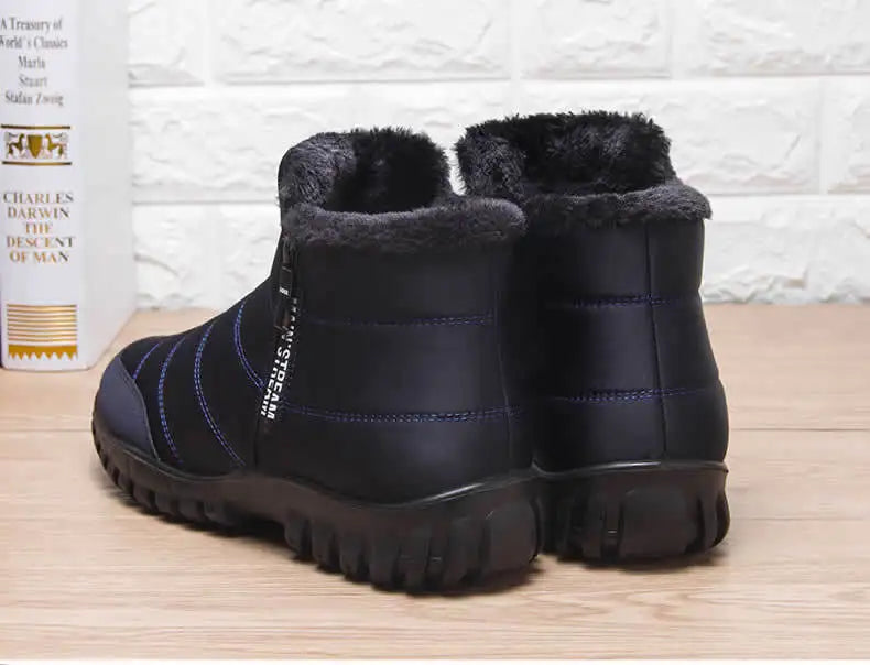 Men’s Warm Waterproof Snow Boots