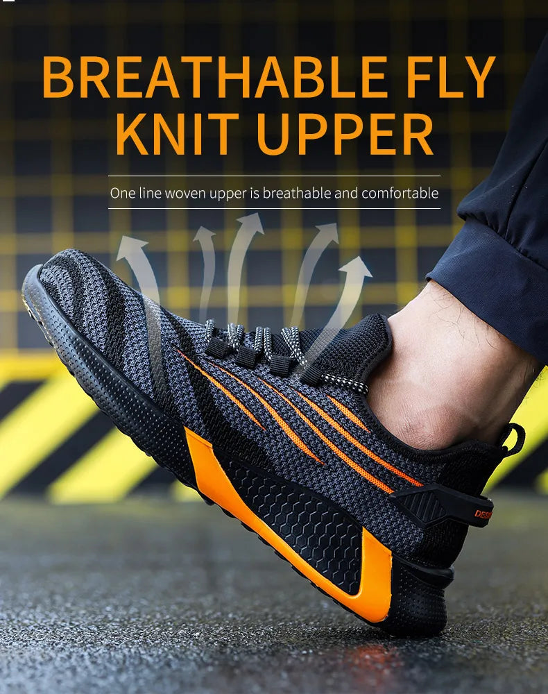 Men’s Lightweight Safety Work Shoes