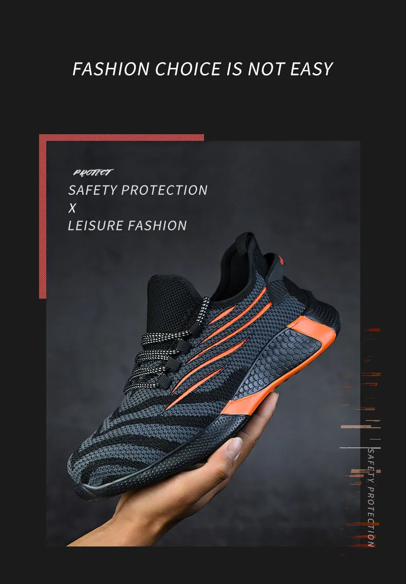 Men’s Lightweight Safety Work Shoes