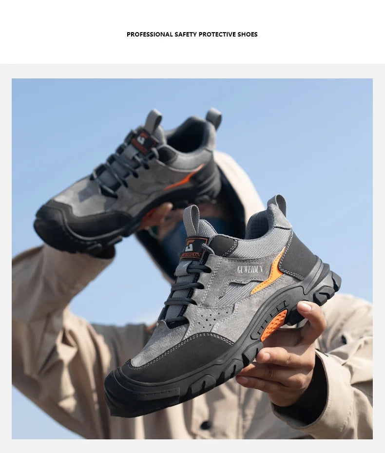 Men’s Lightweight Safety Work Shoes