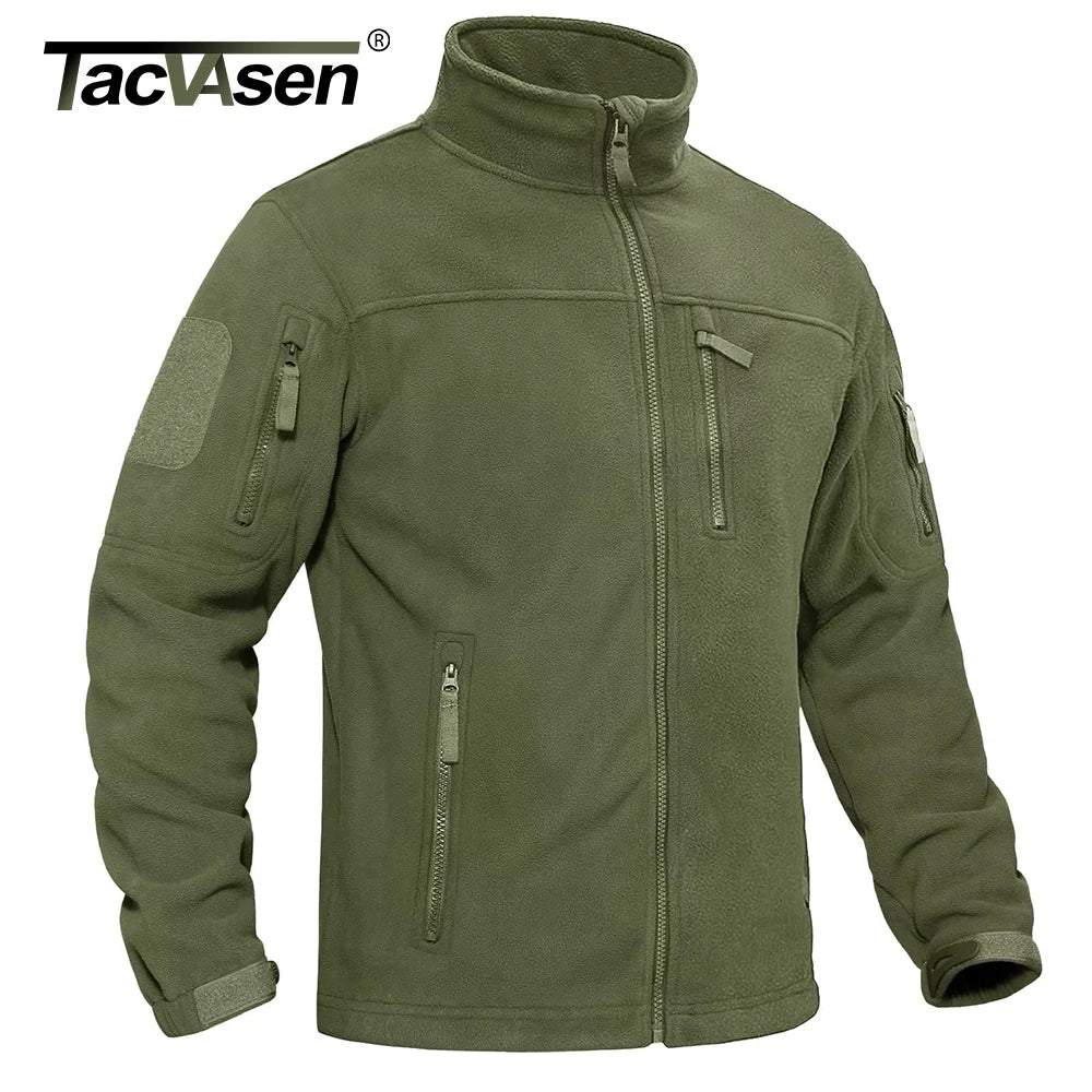 TACVASEN Men’s Fleece Jacket Windproof
