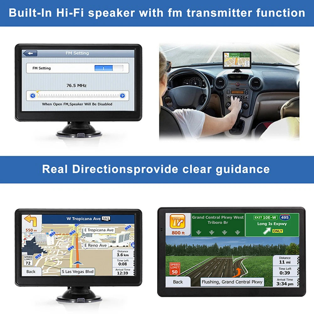 7-Inch HD Car GPS Navigator