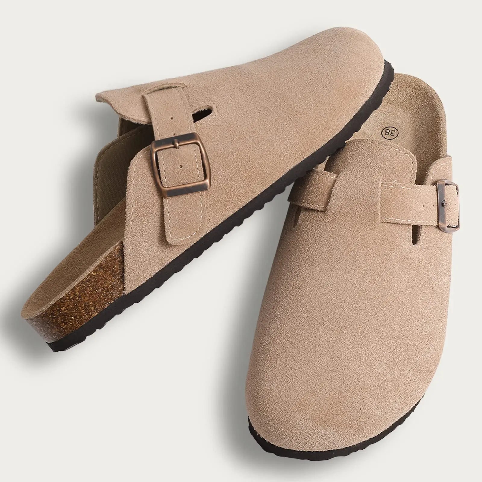 Unisex Suede Clogs