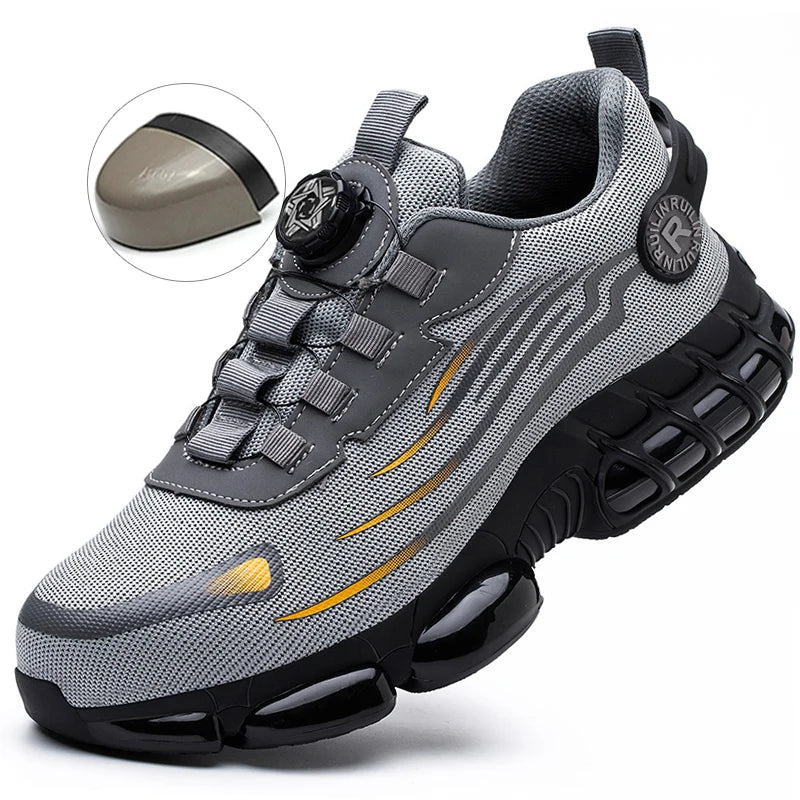 Indestructible Steel Toe Safety Shoes
