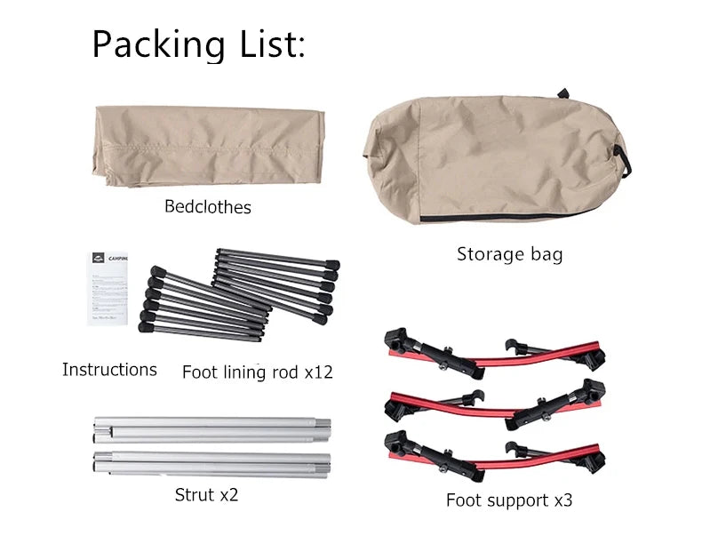 WESTTUNE Ultralight Camping Cot