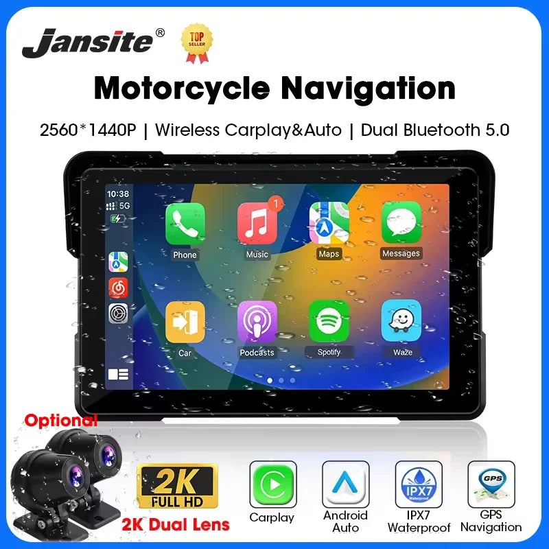 5/7'' Motorcycle GPS Display