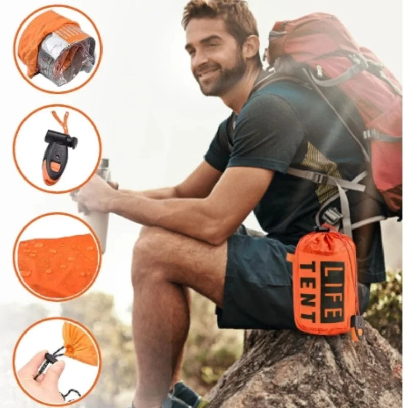 2 Person Waterproof Emergency Tent