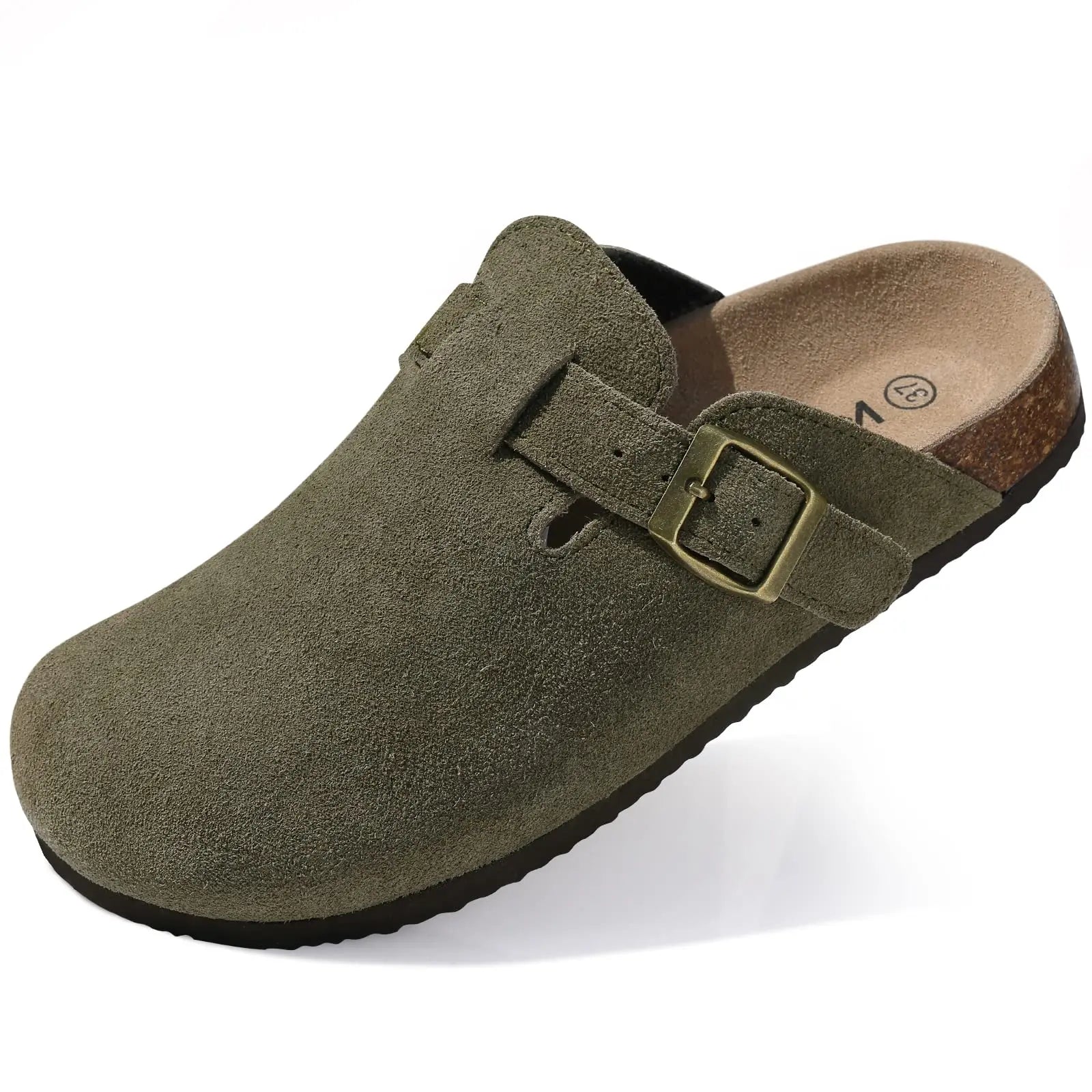 Unisex Suede Clogs